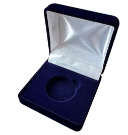 Футляр бархатный для 1 монеты до 37 мм (proof-like РК)